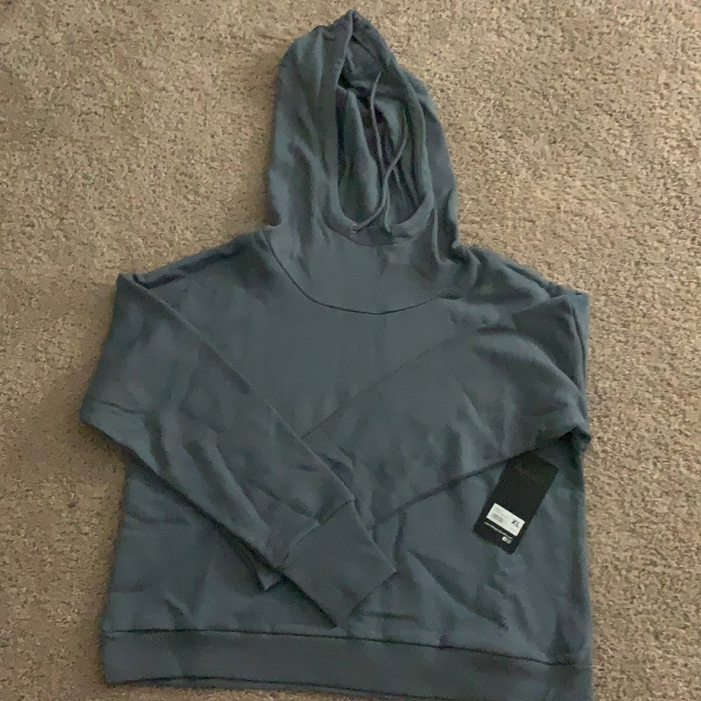 Women’s X-Large Cropped 90 degrees by Reflex Hoodie